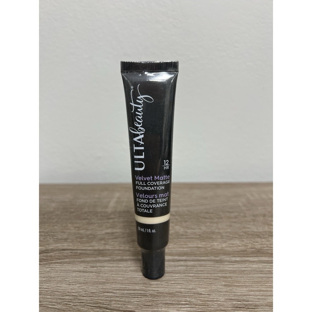 Ulta Beauty Velvet Matte Full Coverage Foundation 1oz Shade Fair Warm New